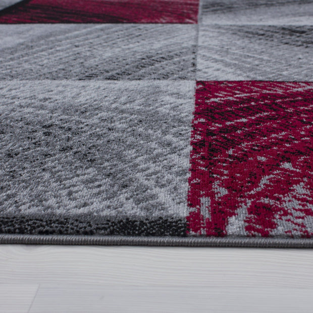 Ayyildiz Teppiche Tappeto Plus 8003 Checkered Rosso