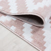 Ayyildiz Teppiche Tappeto Plus 8005 Geometric Rosa