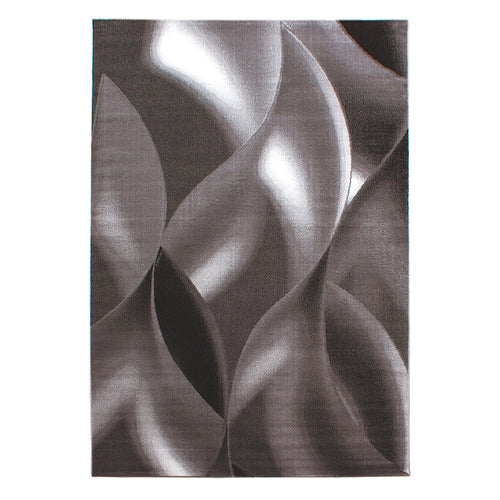 Ayyildiz Teppiche Tappeto Plus 8008 Abstract Waves Marrone