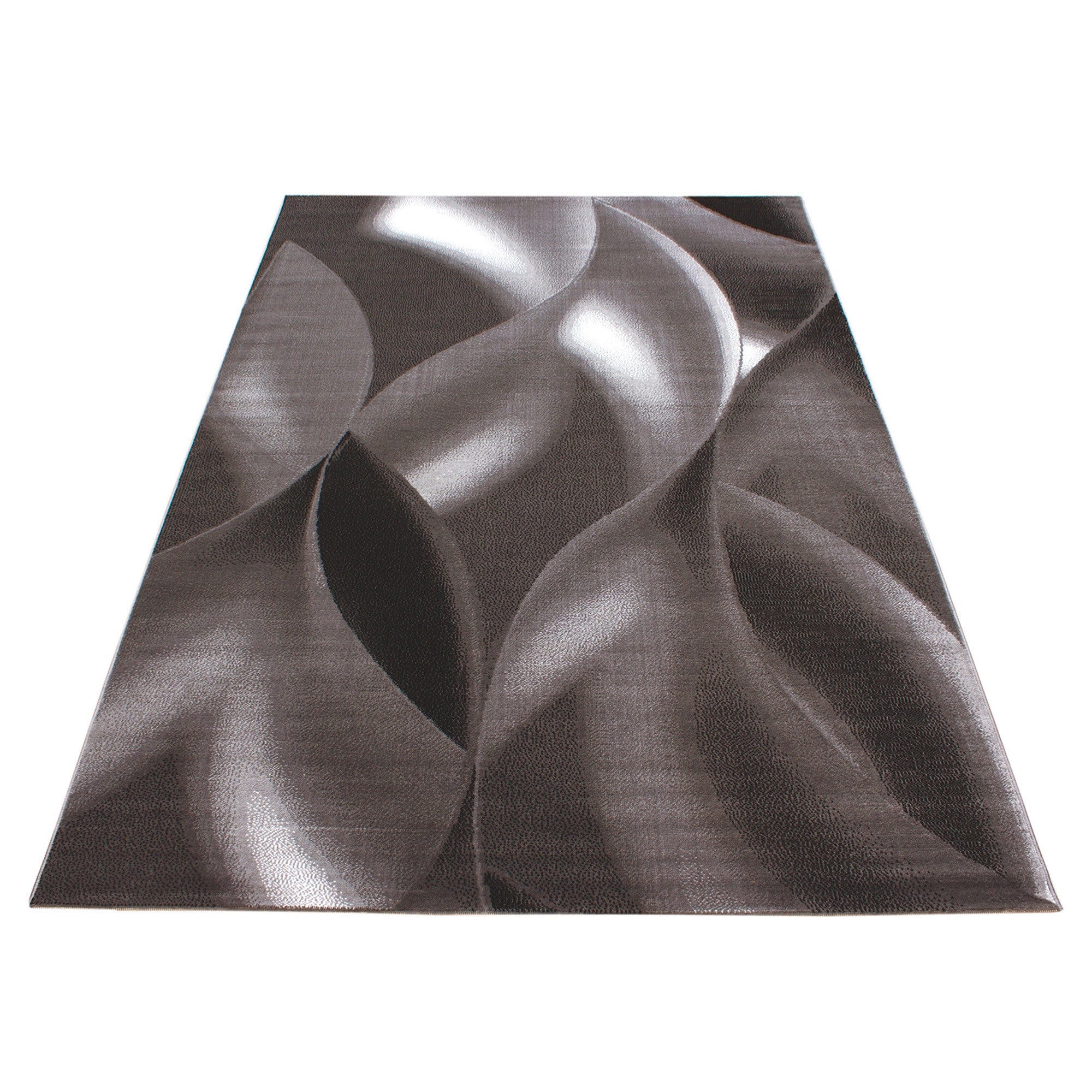 Ayyildiz Teppiche Tappeto Plus 8008 Abstract Waves Marrone