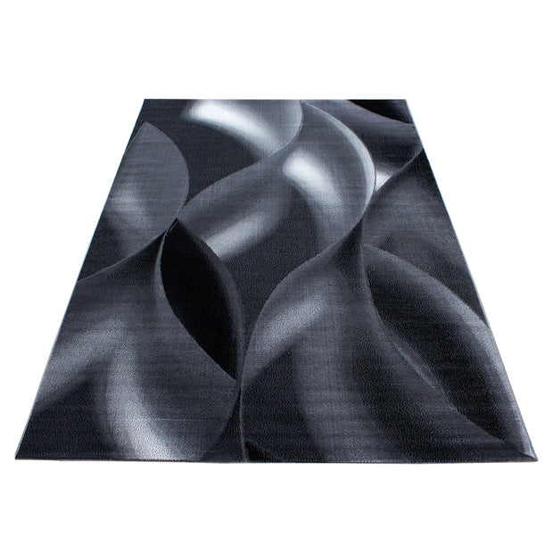 Ayyildiz Teppiche Tappeto Plus 8008 Abstract Waves Nero