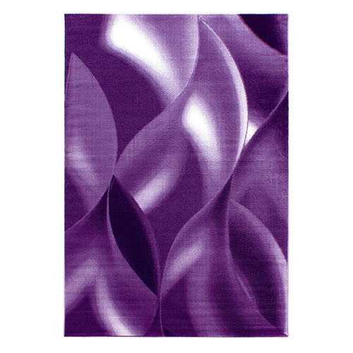 Ayyildiz Teppiche Tappeto Plus 8008 Abstract Waves Violetto