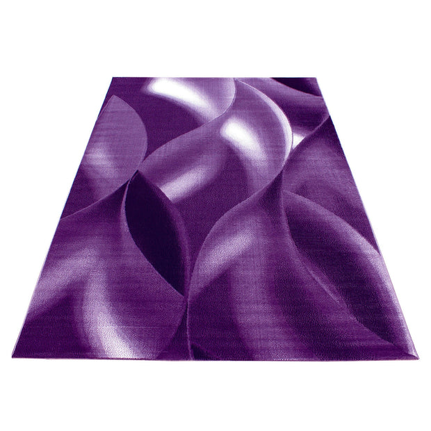 Ayyildiz Teppiche Tappeto Plus 8008 Abstract Waves Violetto