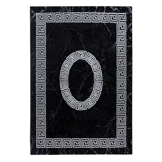 Ayyildiz Teppiche Tappeto Plus 8009 Meander Nero