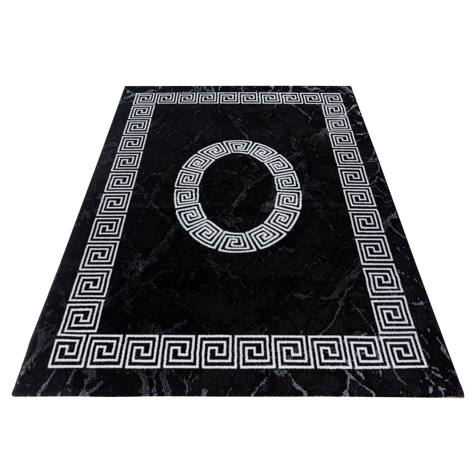 Ayyildiz Teppiche Tappeto Plus 8009 Meander Nero