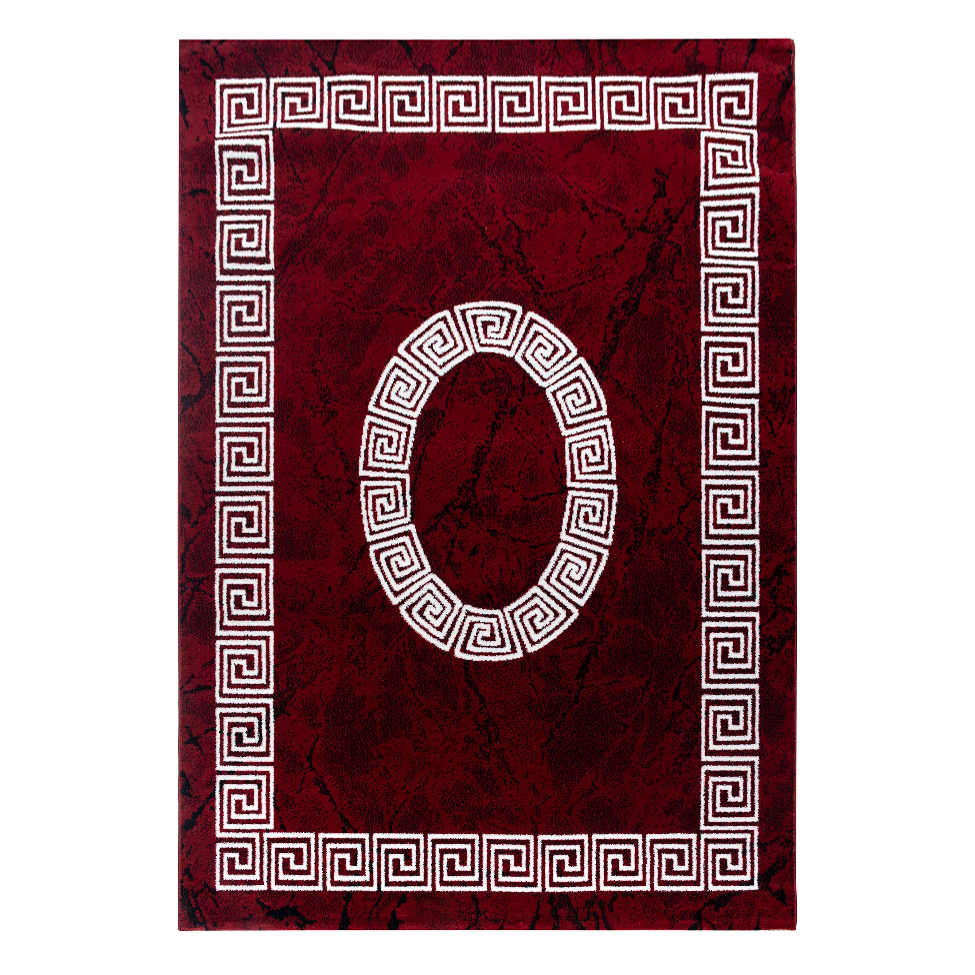 Ayyildiz Teppiche Tappeto Plus 8009 Meander Rosso
