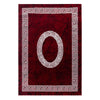 Ayyildiz Teppiche Tappeto Plus 8009 Meander Rosso