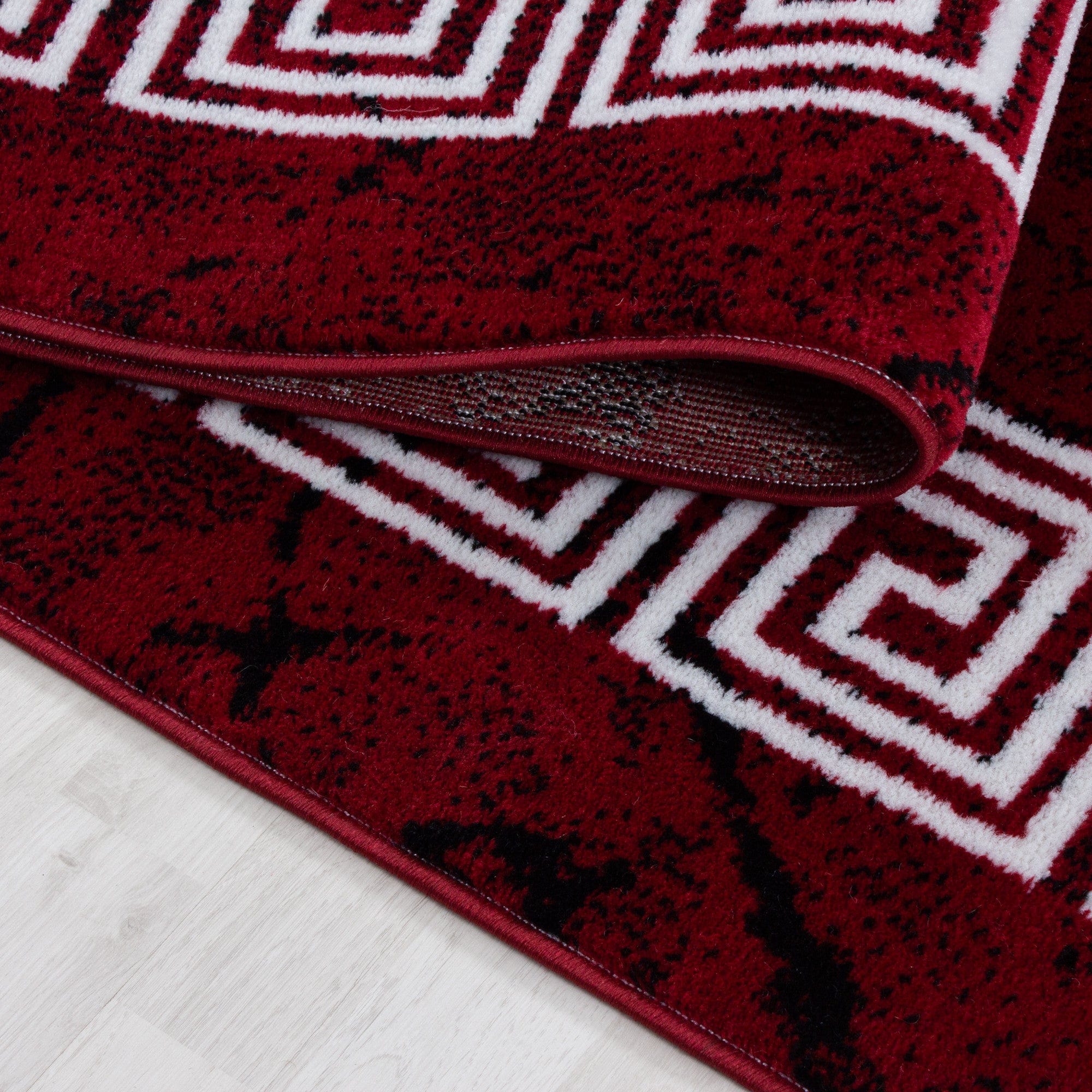 Ayyildiz Teppiche Tappeto Plus 8009 Meander Rosso
