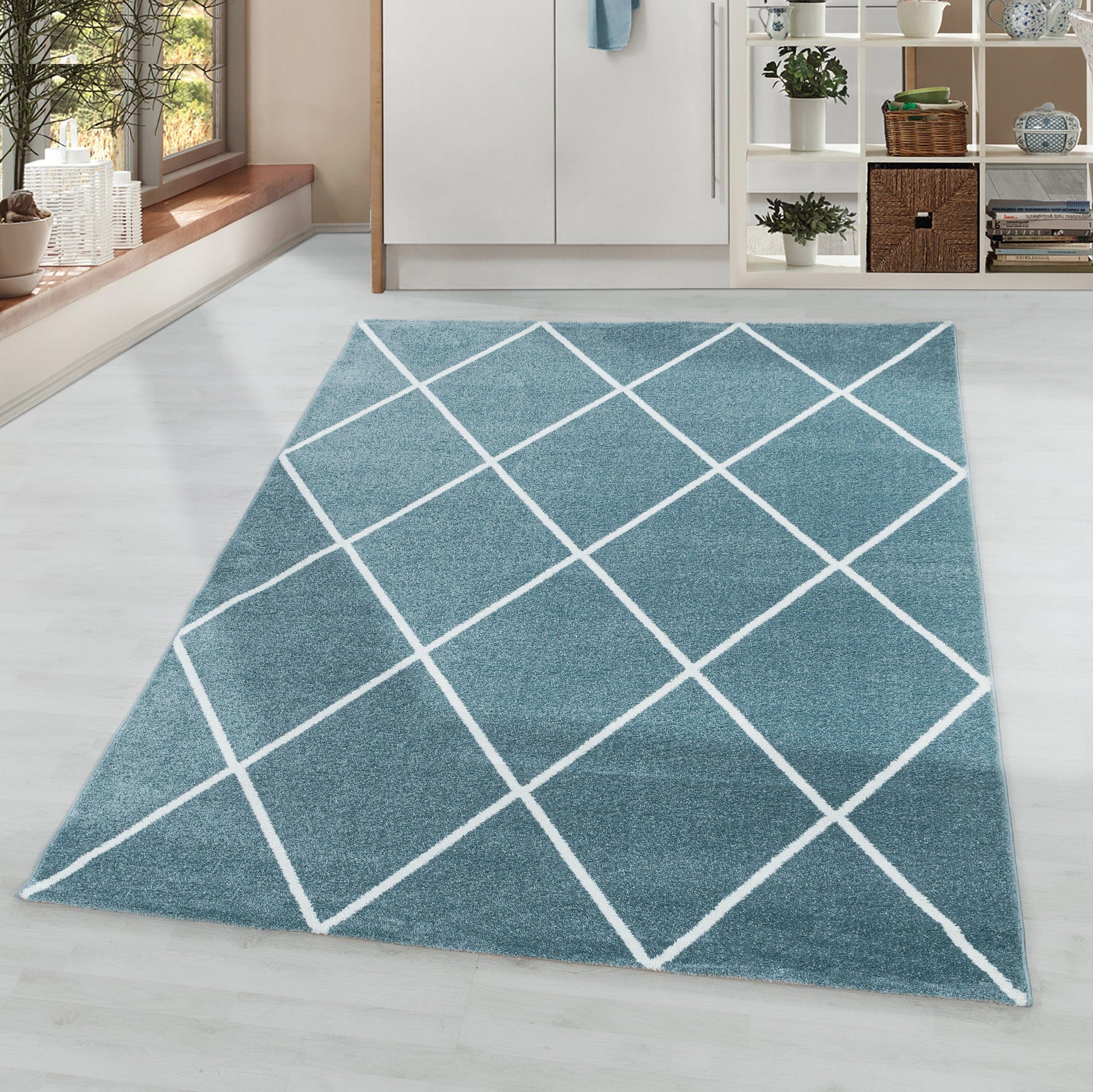 Tappeto Rio 4601 Geometric Blu (1)