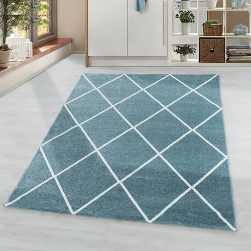 Tappeto Rio 4601 Geometric Blu (1)