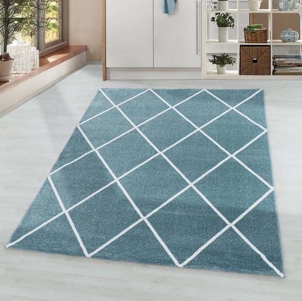 Tappeto Rio 4601 Geometric Blu (1)