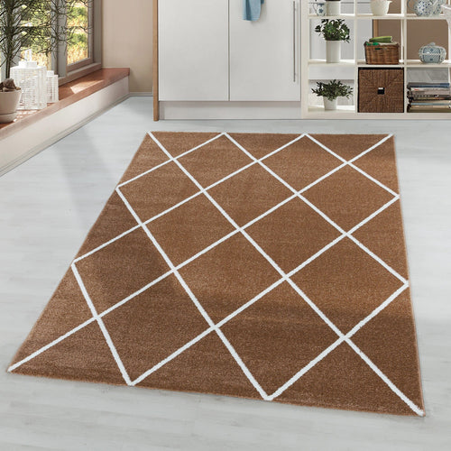 Tappeto Rio 4601 Geometric Rame (1)