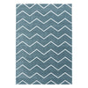 Tappeto Rio 4602 Chevron Design Blu & AYYTPCH-RIO4602BLUE & AYYTPCH-RIO4602BLUE