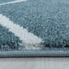 Tappeto Rio 4602 Chevron Design Blu (3)