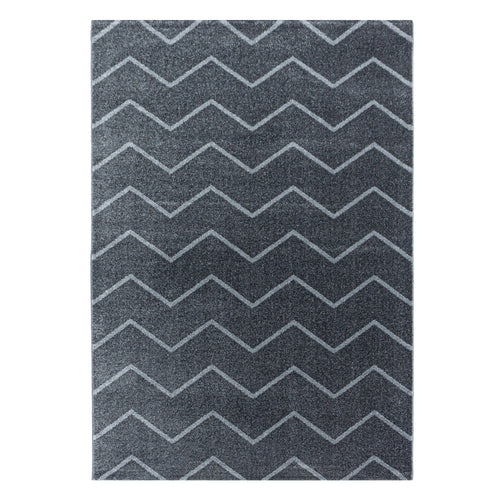 Tappeto Rio 4602 Chevron Design Grigio & AYYTPCH-RIO4602GREY & AYYTPCH-RIO4602GREY