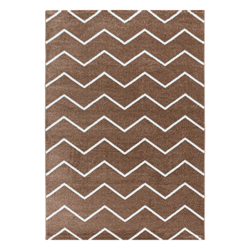 Tappeto Rio 4602 Chevron Design Rame & AYYTPCH-RIO4602COPPER & AYYTPCH-RIO4602COPPER