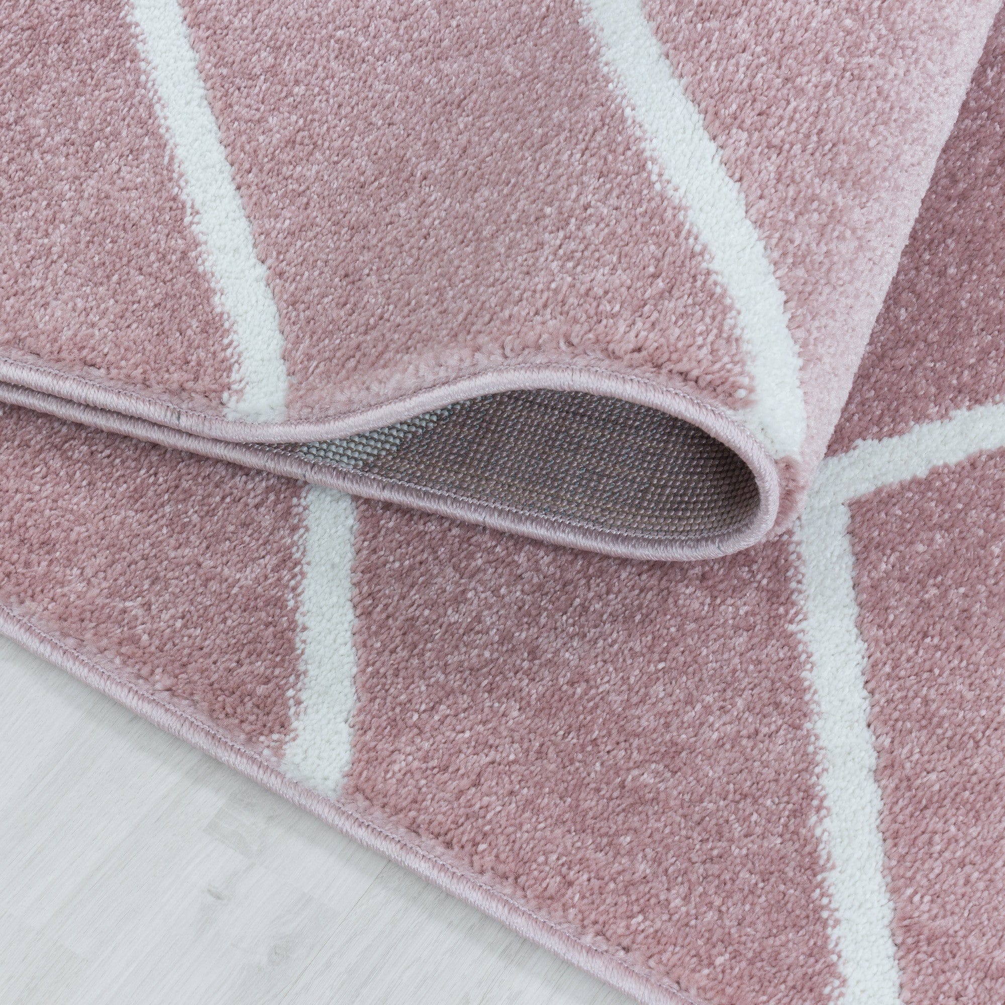 Tappeto Rio 4602 Chevron Design Rosa (4)