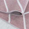 Tappeto Rio 4602 Chevron Design Rosa (4)