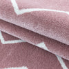 Tappeto Rio 4602 Chevron Design Rosa (5)