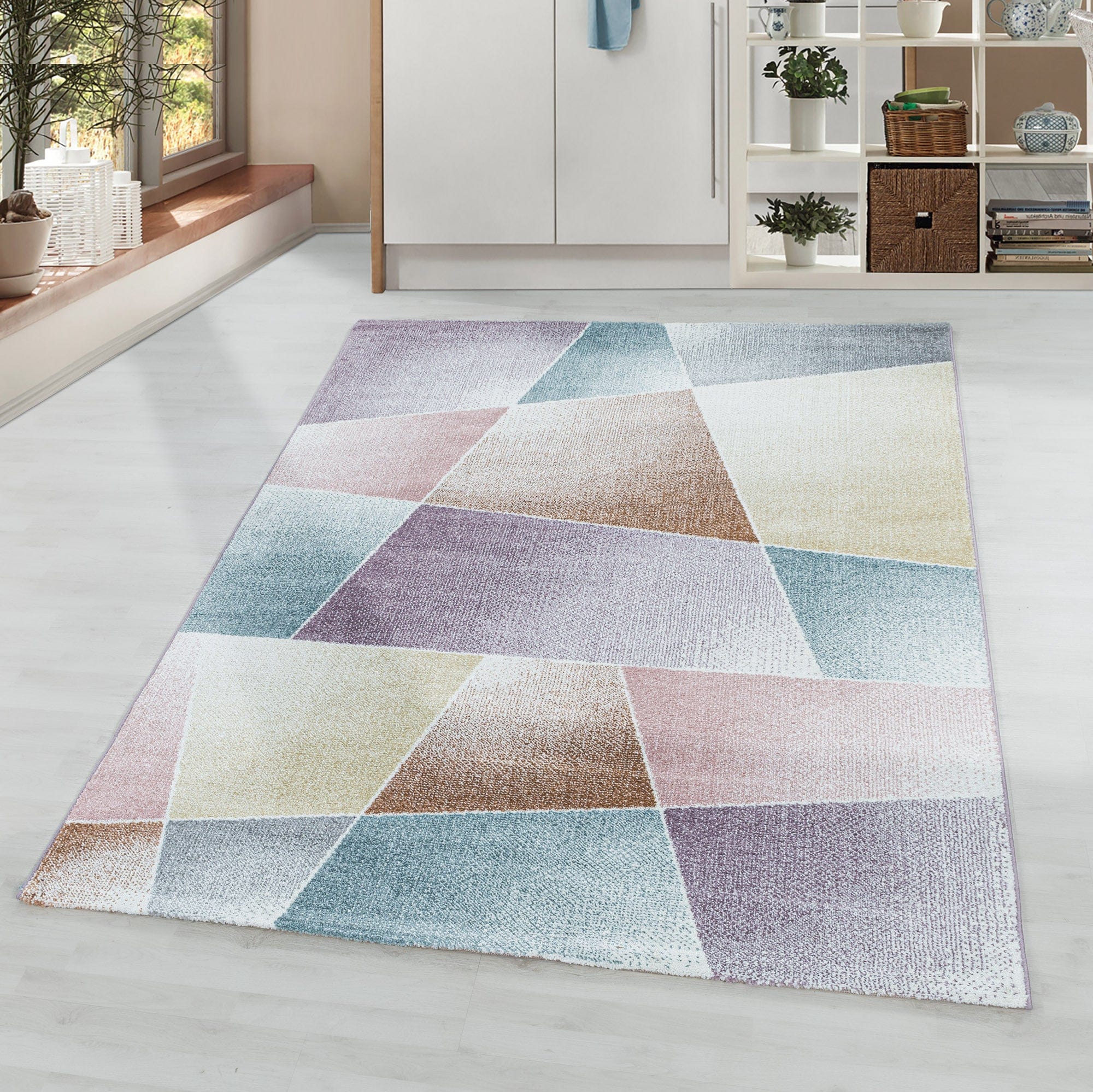 Tappeto Rio 4603 Abstract Multicolore (1)