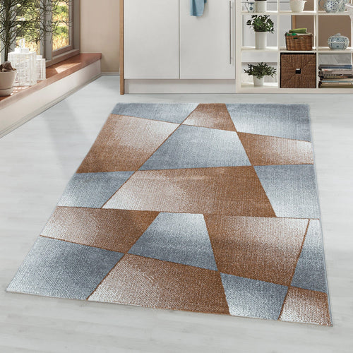 Tappeto Rio 4603 Abstract Rame (1)