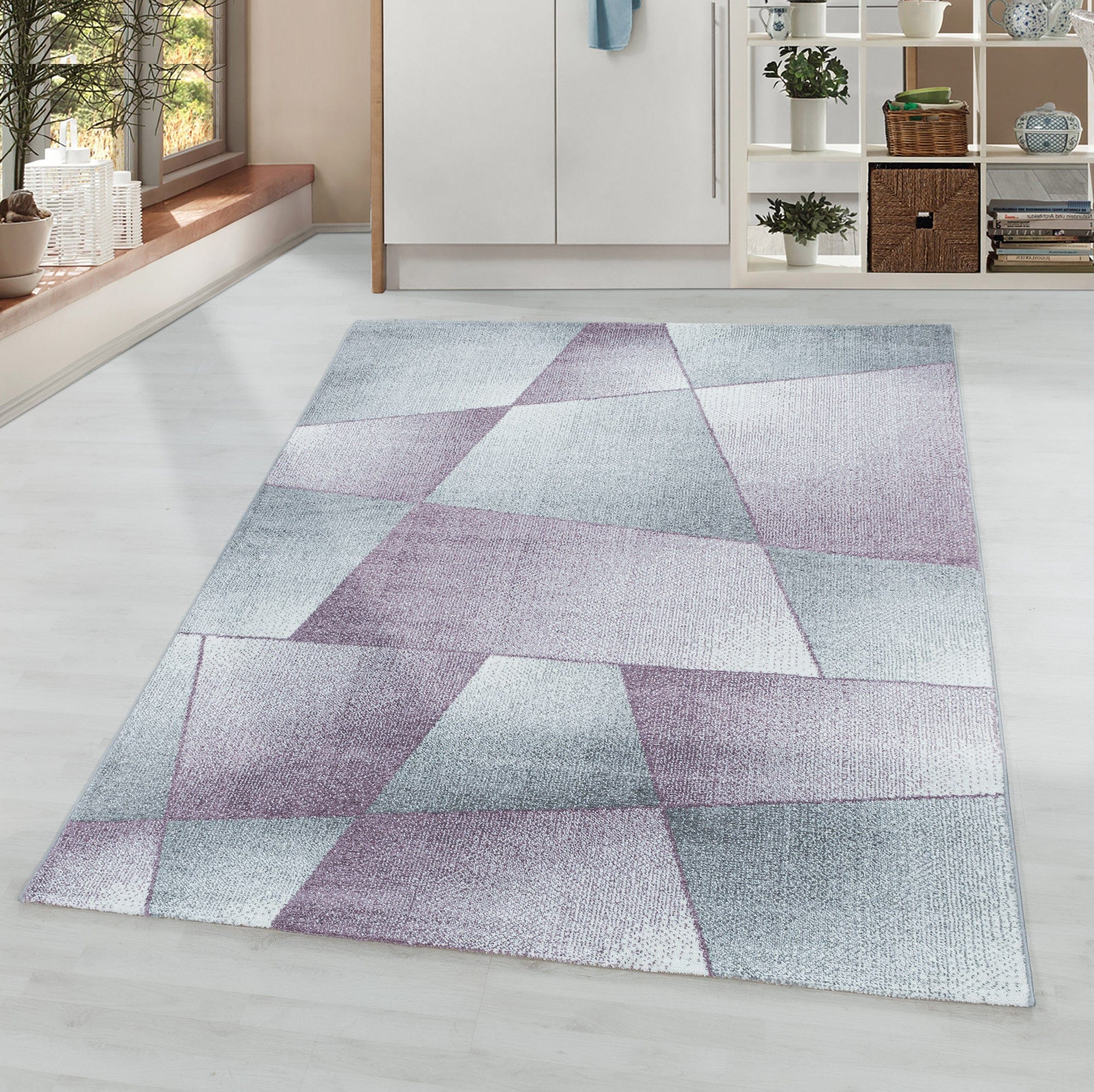 Tappeto Rio 4603 Abstract Violetto (1)