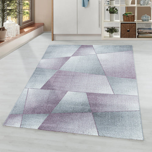 Tappeto Rio 4603 Abstract Violetto (1)