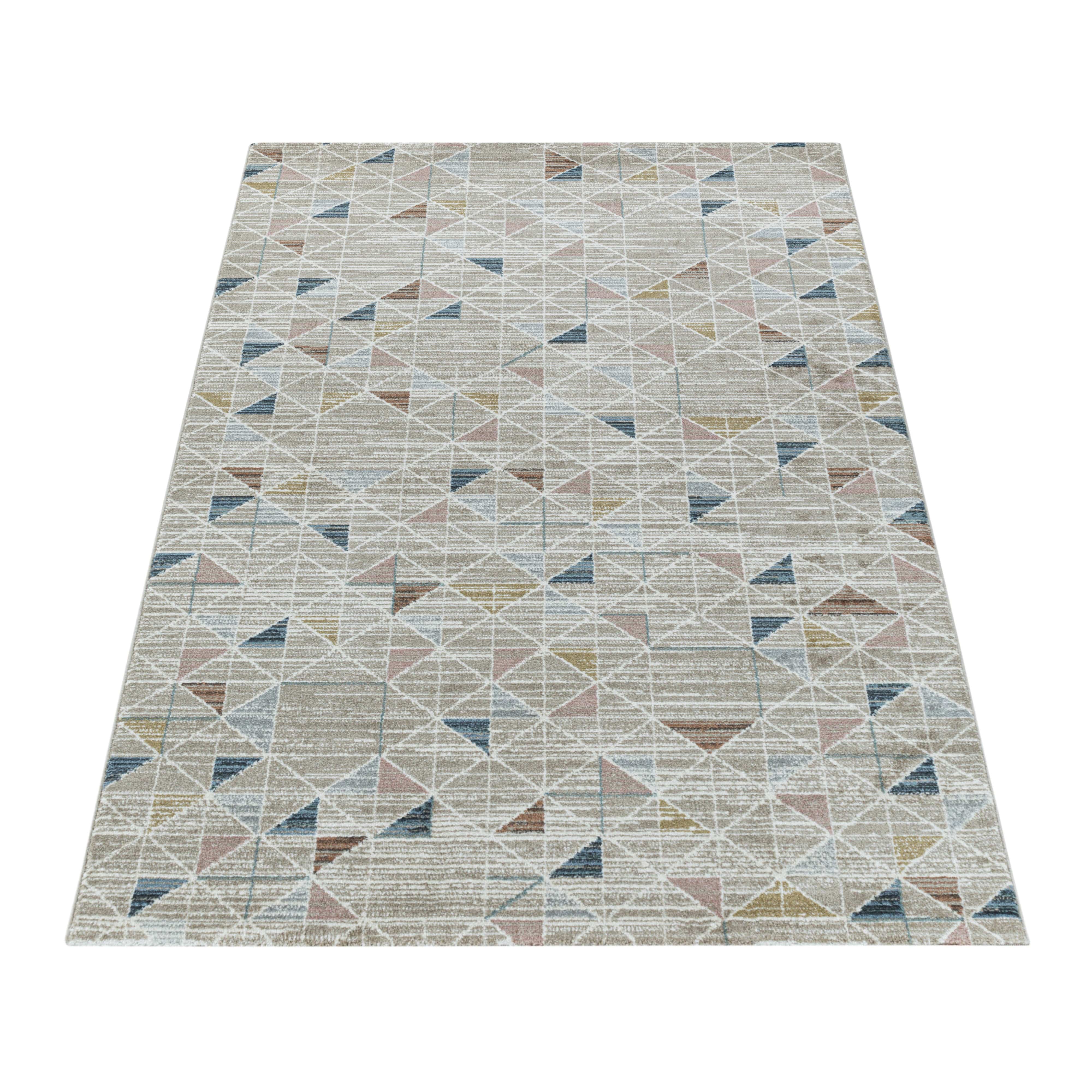 Tappeto Royal 4804 Triangles Multicolore (2)