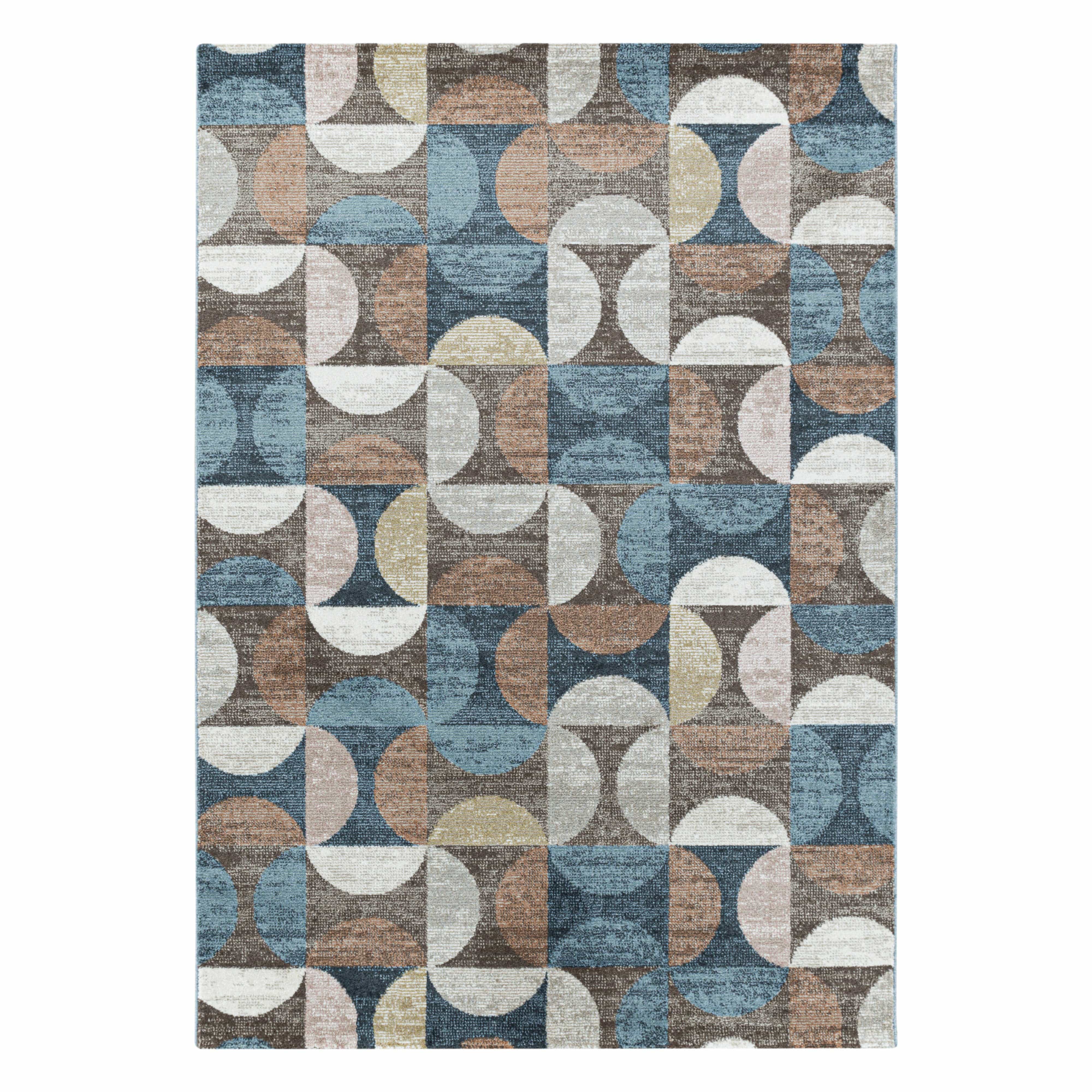 Tappeto Royal 4808 Squares Marrone & AYYTPCH-ROYAL4808BROWN & AYYTPCH-ROYAL4808BROWN