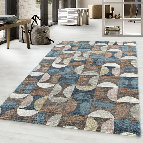 Tappeto Royal 4808 Squares Marrone (1)