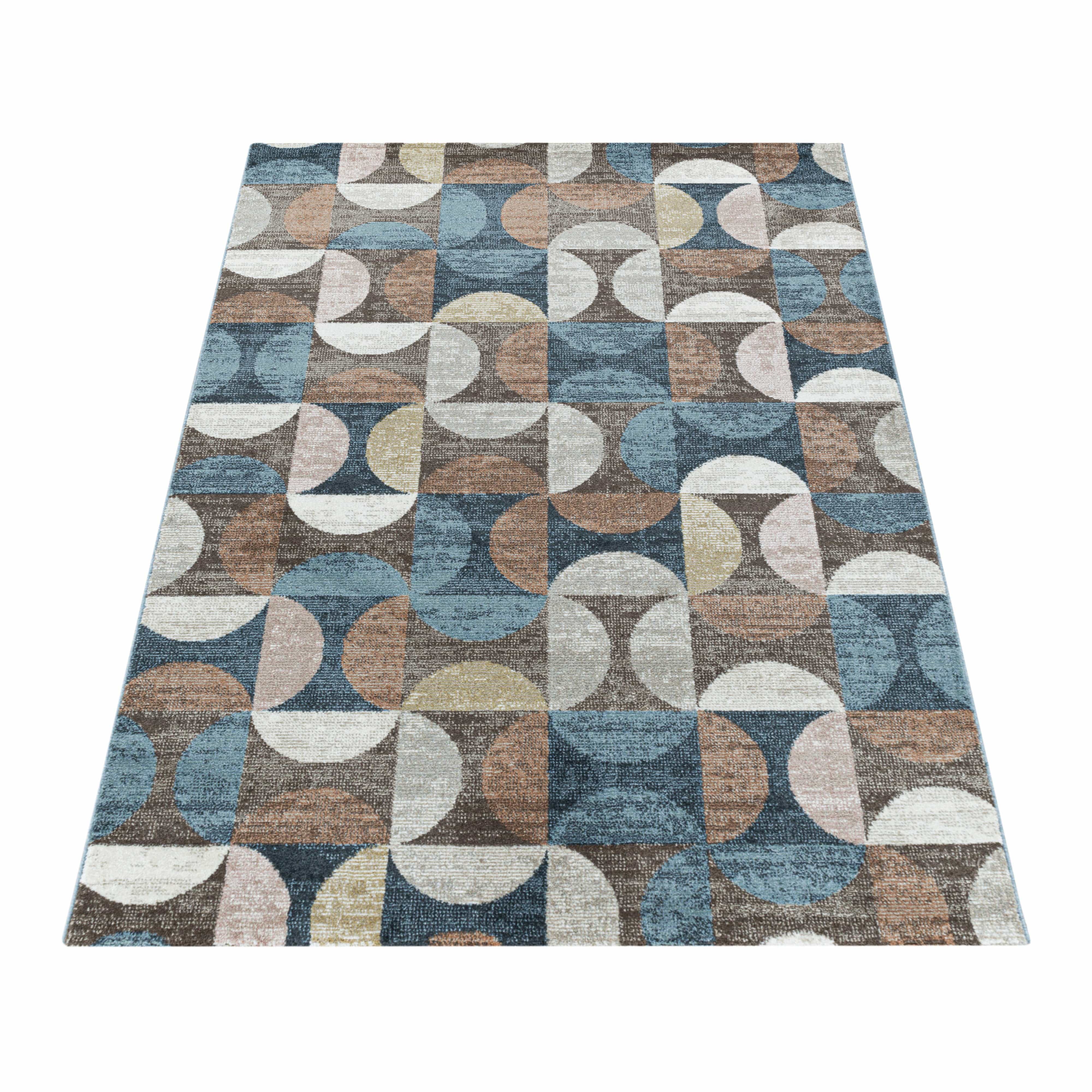 Tappeto Royal 4808 Squares Marrone (2)