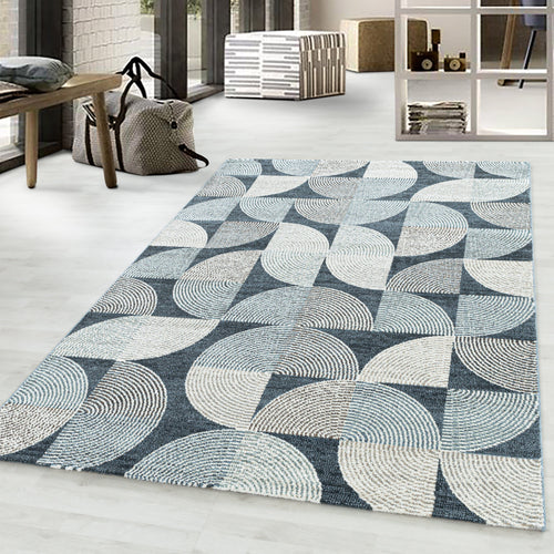 Tappeto Royal 4809 Geometric Blu (1)
