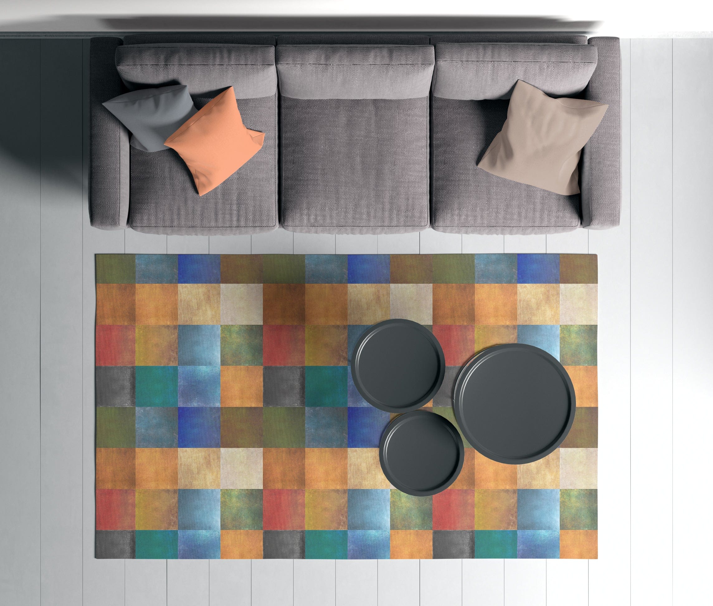 Tappeto Rugero 0040M Multicolore
