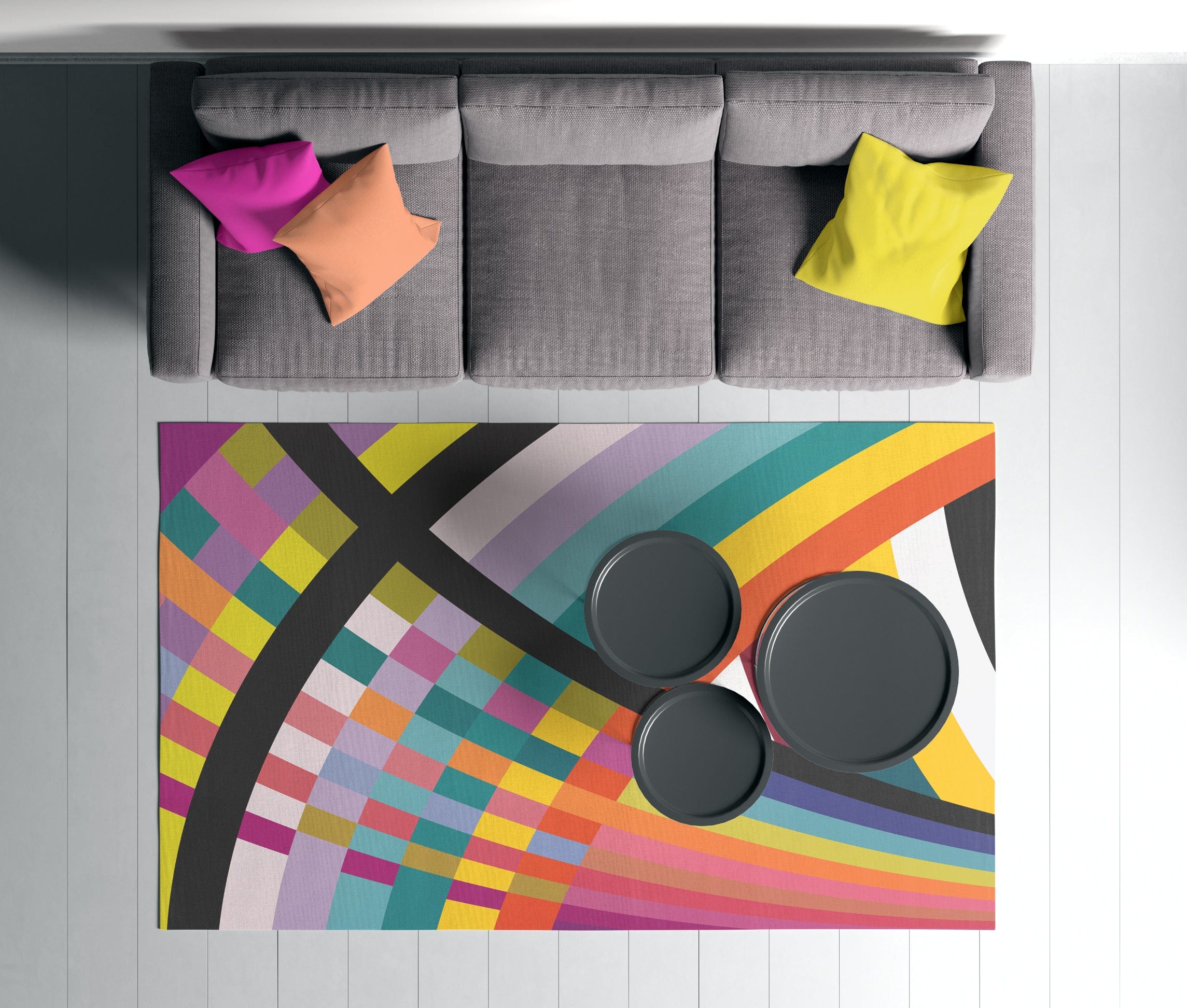 Tappeto Rugero 0043M Multicolore