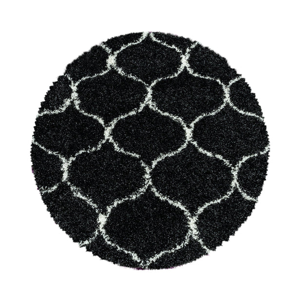 Tappeto Salsa 3201 Round Scandinavian Antracite & AYYTPCH-SALSA3201ANTHRAZIT-ROUND