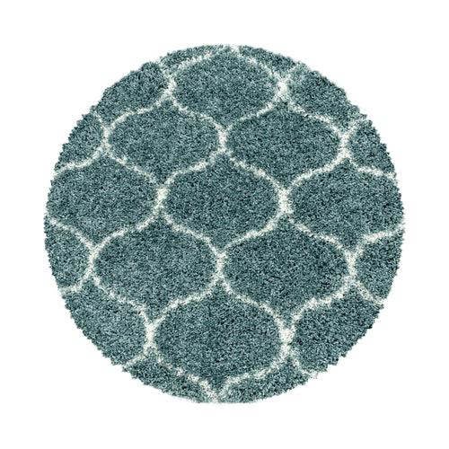 Tappeto Salsa 3201 Round Scandinavian Blu & AYYTPCH-SALSA3201BLUE-ROUND