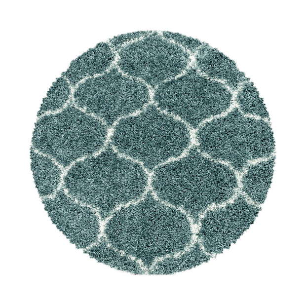 Tappeto Salsa 3201 Round Scandinavian Blu & AYYTPCH-SALSA3201BLUE-ROUND