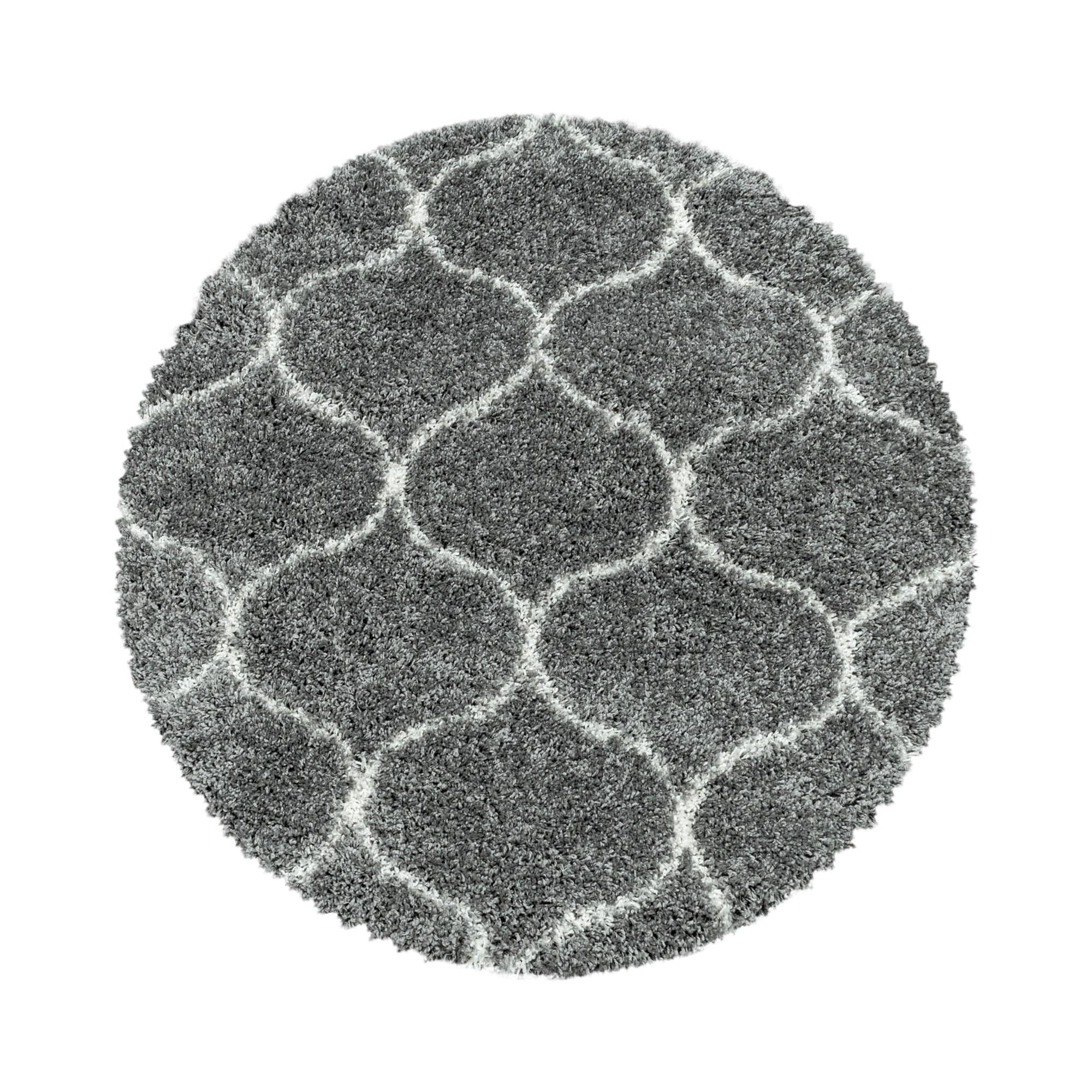 Tappeto Salsa 3201 Round Scandinavian Grigio & AYYTPCH-SALSA3201GREY-ROUND