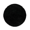 Tappeto Sydney 3000 Round Unicolor Nero & AYYTPCH-SYDNEY3000BLACK-ROUND