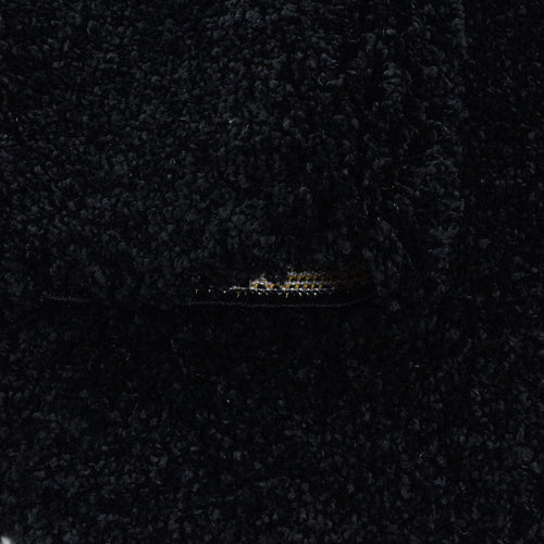 Tappeto Sydney 3000 Round Unicolor Nero (1)