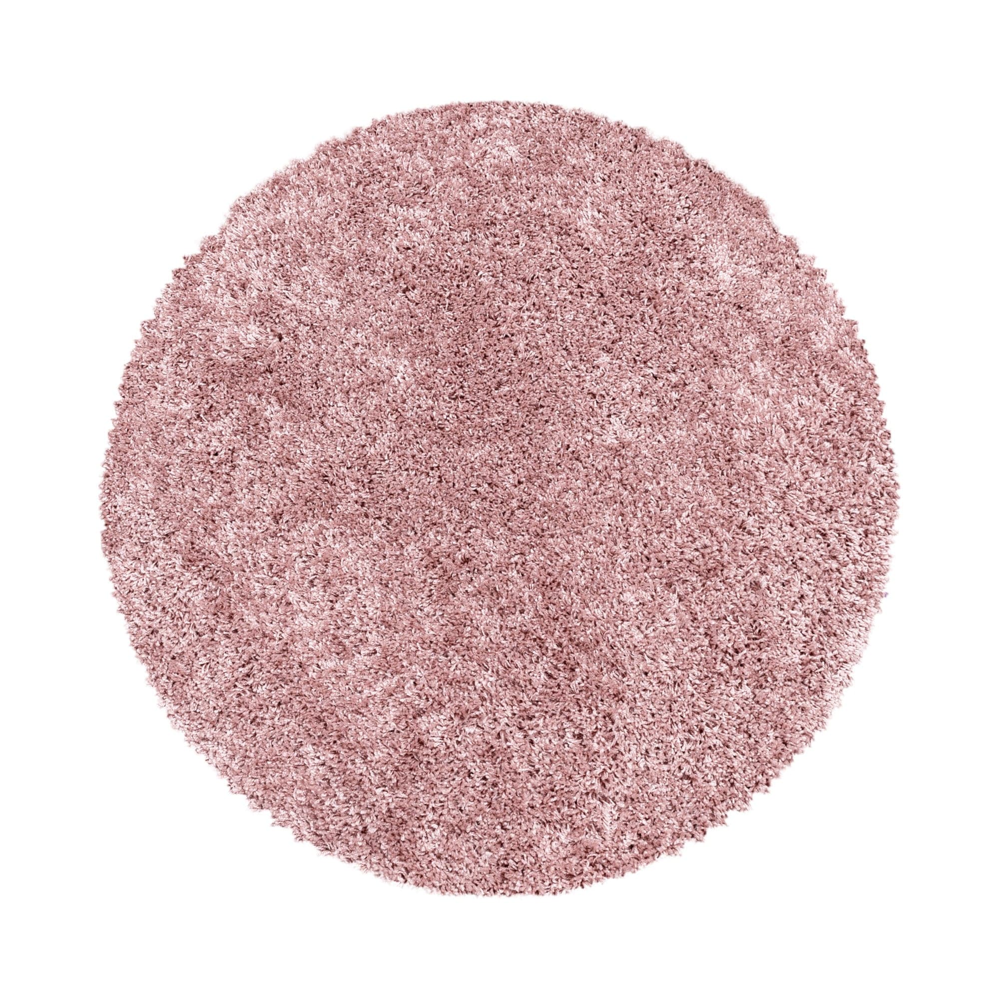 Tappeto Sydney 3000 Round Unicolor Rosa & AYYTPCH-SYDNEY3000ROSE-ROUND