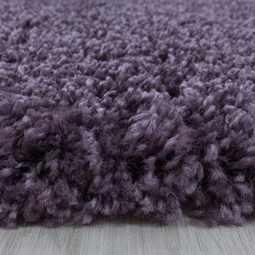 Tappeto Sydney 3000 Round Unicolor Violetto (1)
