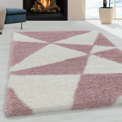 Tappeto Tango 3101 Geometric Rosa (1)