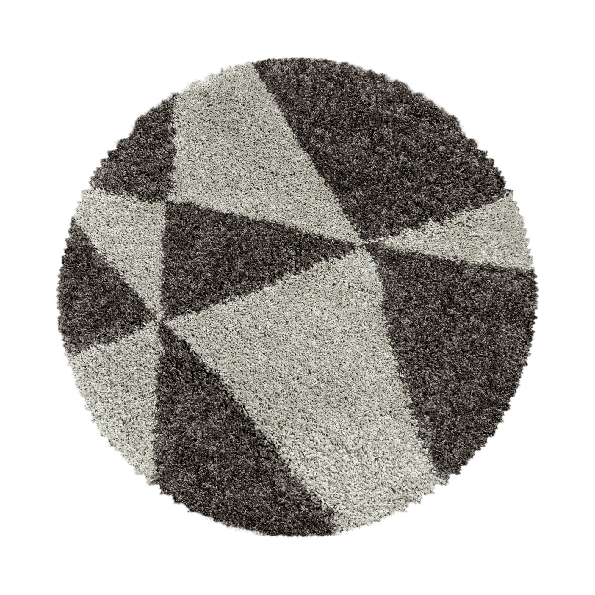 Tappeto Tango 3101 Round Geometric Cappuccino & AYYTPCH-TANGO3101TAUPE-ROUND