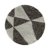 Tappeto Tango 3101 Round Geometric Cappuccino & AYYTPCH-TANGO3101TAUPE-ROUND