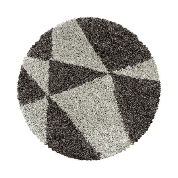 Tappeto Tango 3101 Round Geometric Cappuccino & AYYTPCH-TANGO3101TAUPE-ROUND