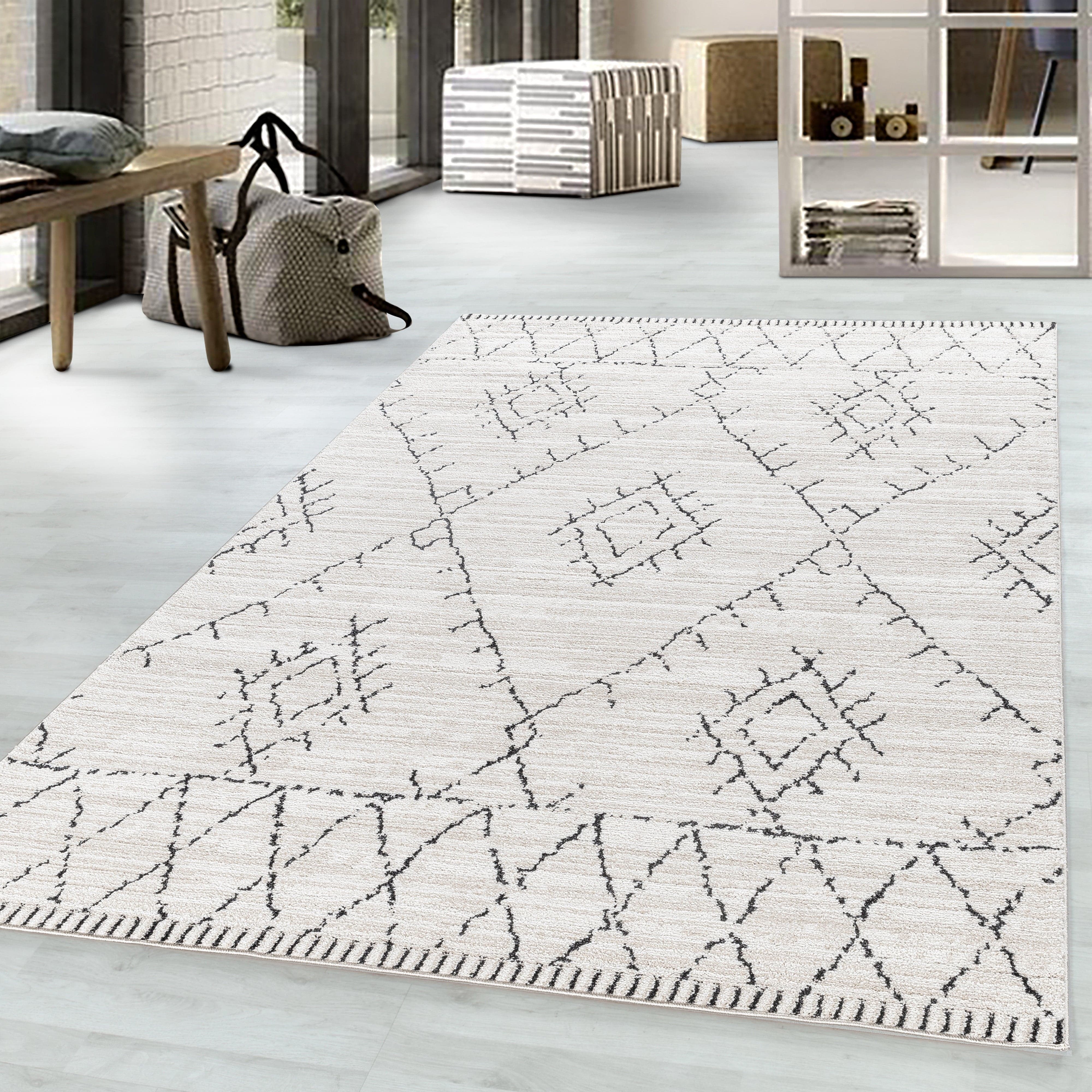 Tappeto Taznaxt 5101 Berber Design Crema (1)