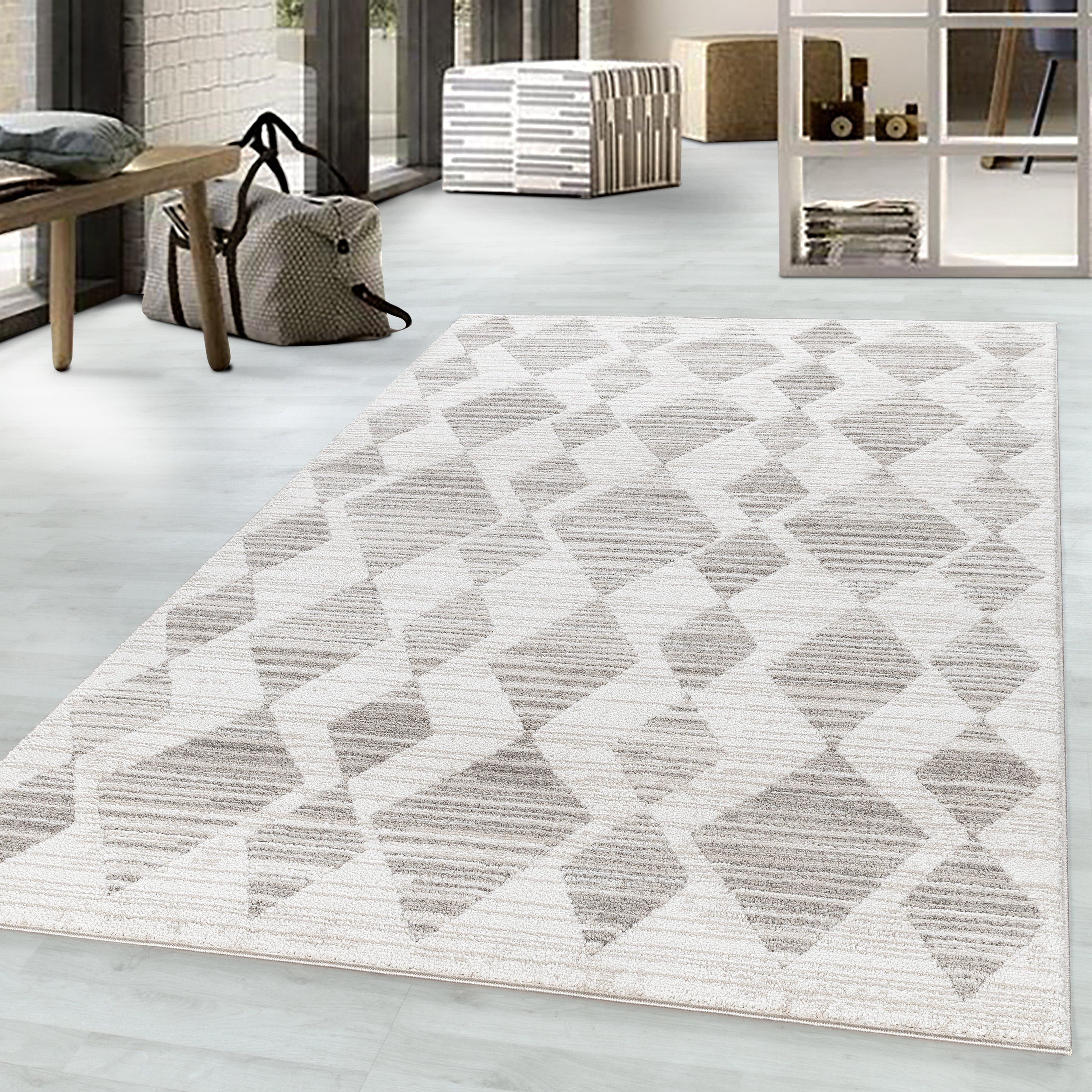 Tappeto Taznaxt 5102 Geometric Crema (1)