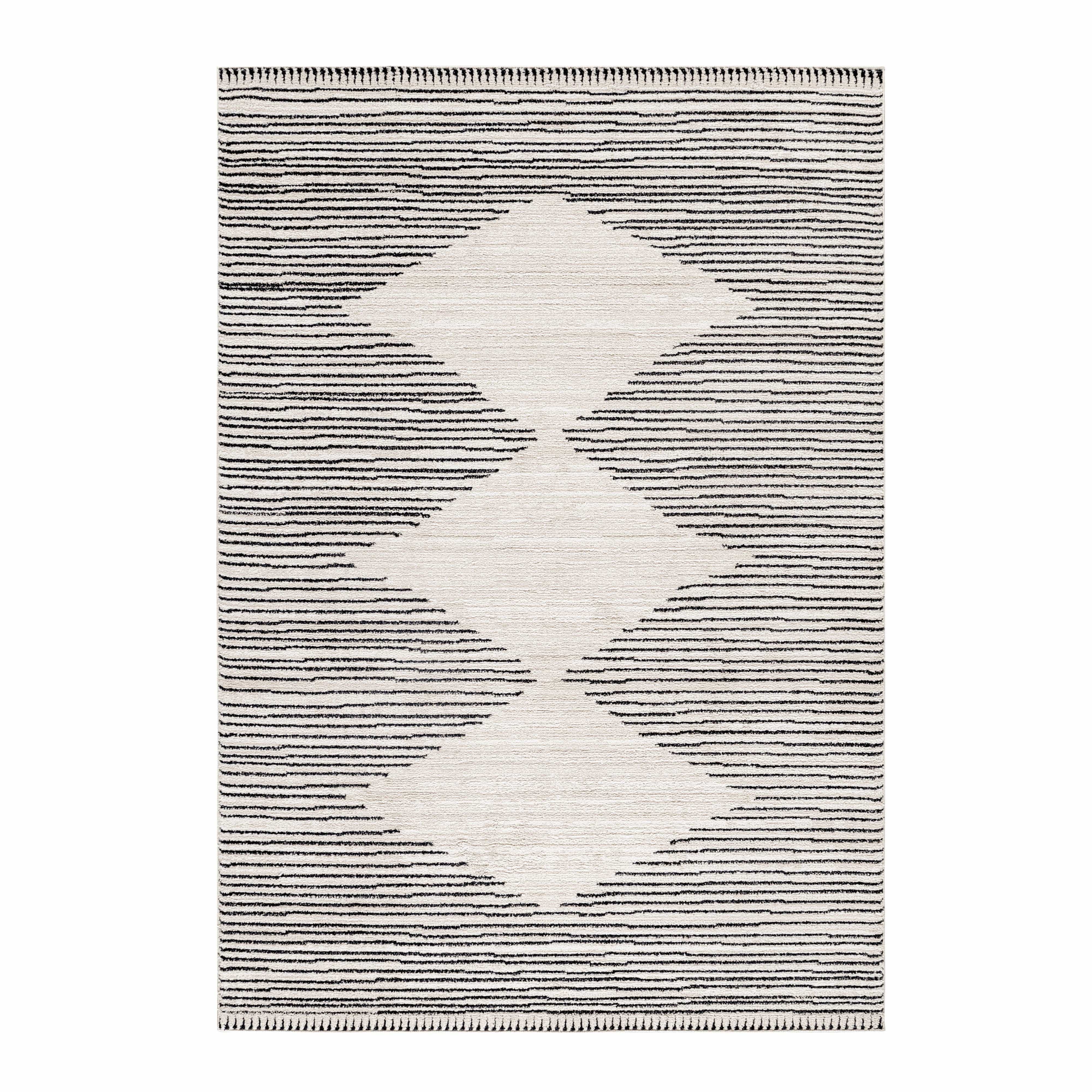 Tappeto Taznaxt 5105 Striped Crema & AYYTPCH-TAZNAXT5105CREAM & AYYTPCH-TAZNAXT5105CREAM