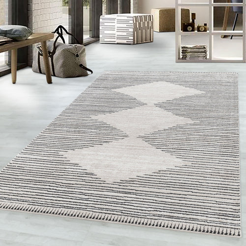 Tappeto Taznaxt 5105 Striped Crema (1)